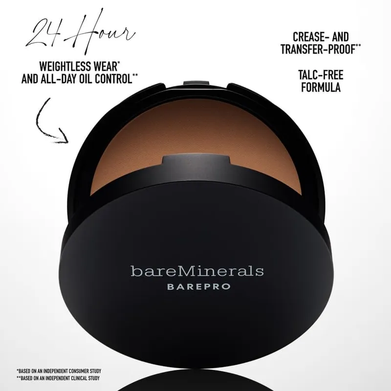 Bild 5 för BareMinerals BarePRO 24H Skin-Perfecting Pressed Powd Light 20 Co