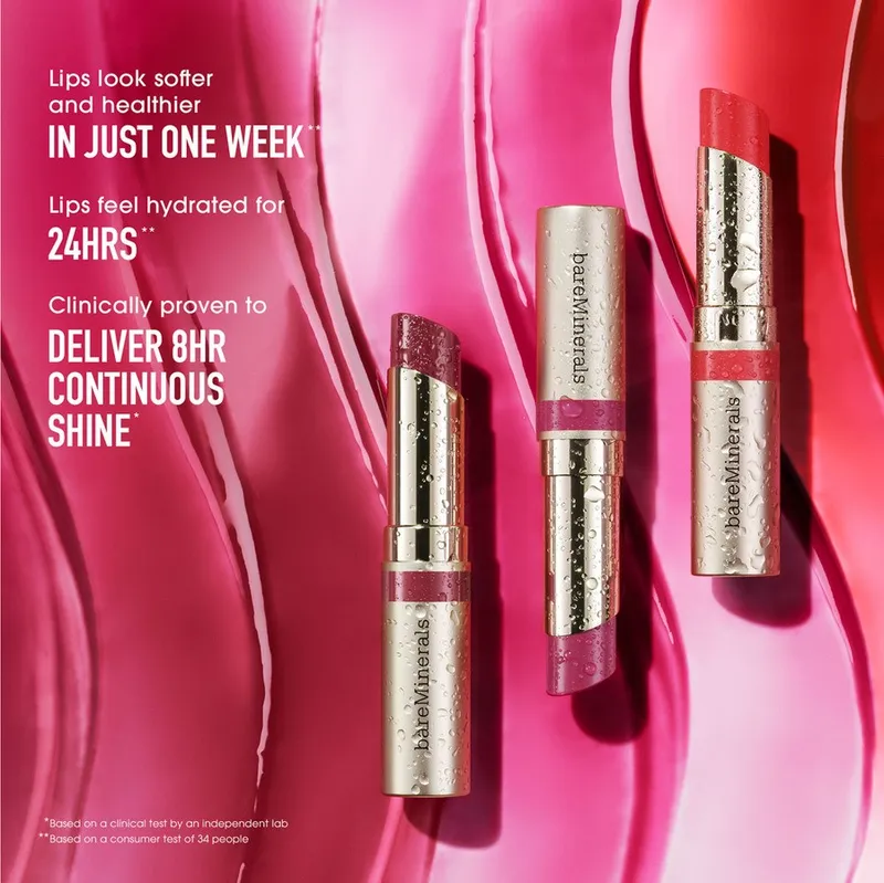 Bild 6 för bareMinerals Dewy Lip Gloss-Balm Affection