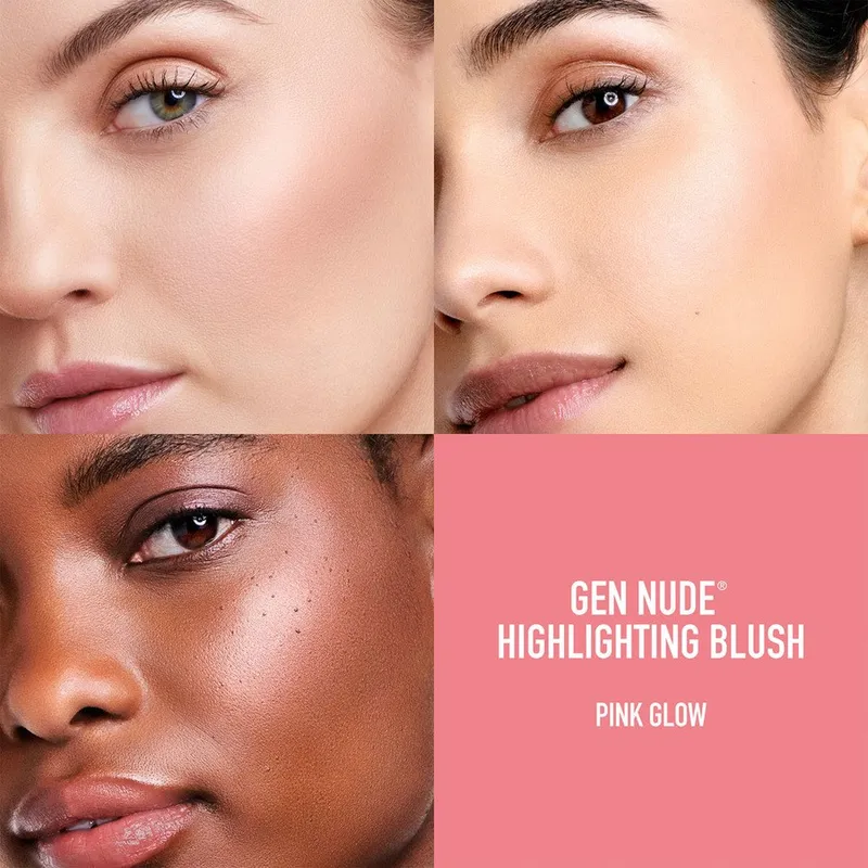 Bild 4 för bareMinerals Gen Nude Highlighting Blush Pink Glow 04