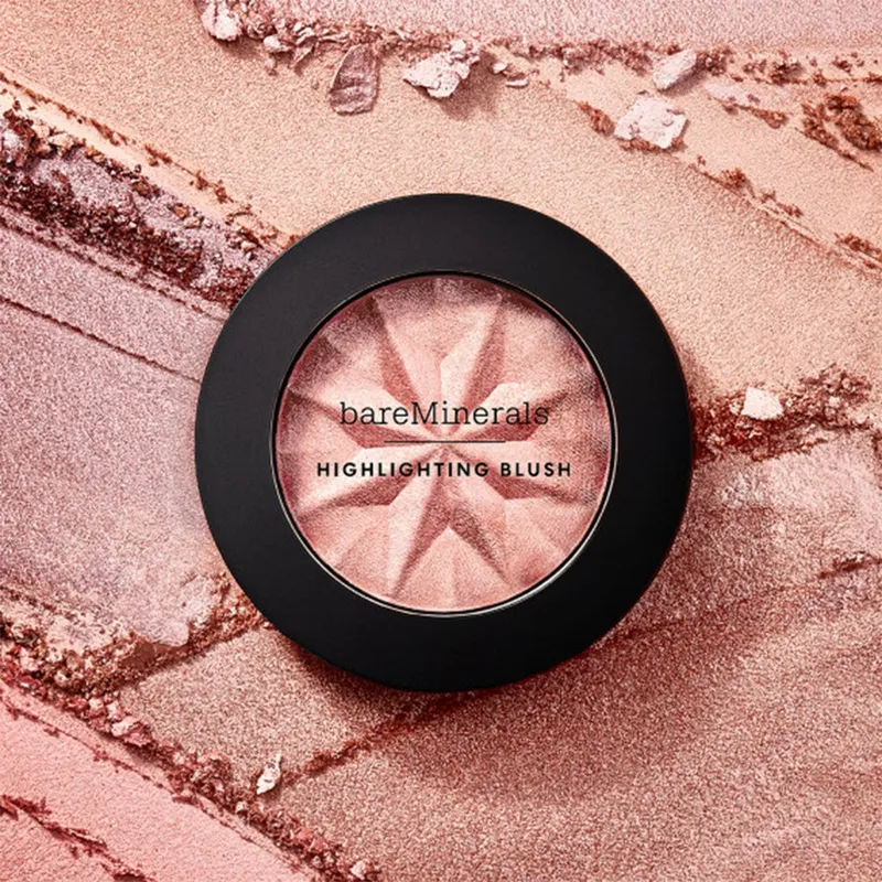 Bild 6 för bareMinerals Gen Nude Highlighting Blush Pink Glow 04