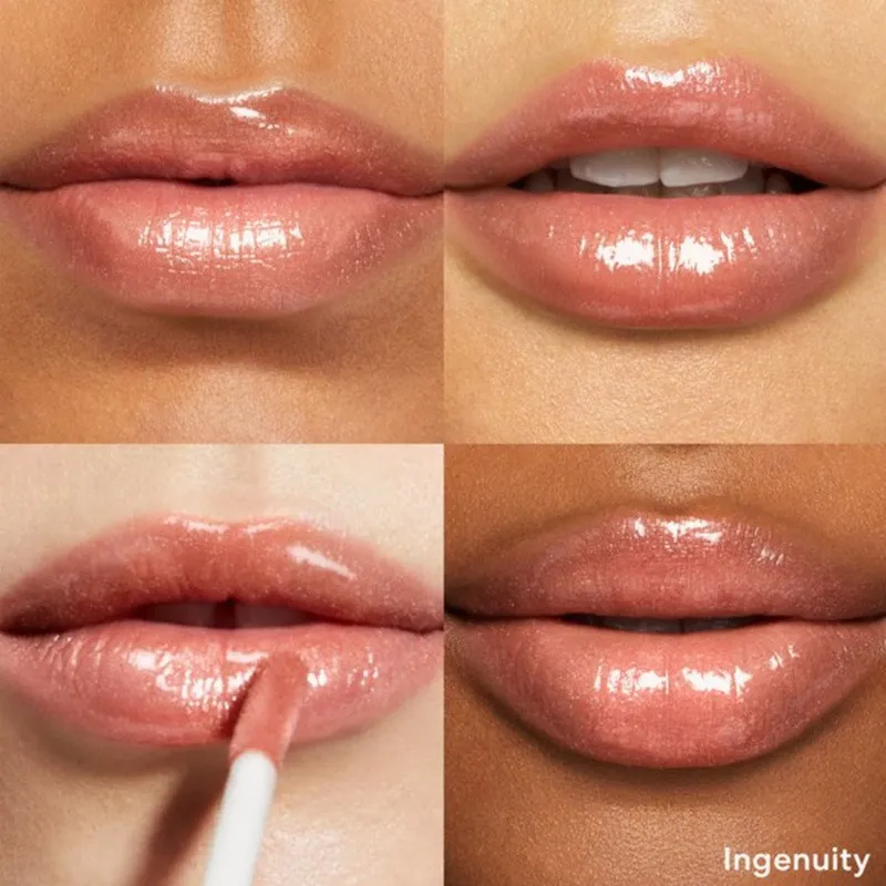 Bild 3 för bareMinerals Mineralist Lip Gloss-Balm Ingenuity Dusty Pink - 4 ml