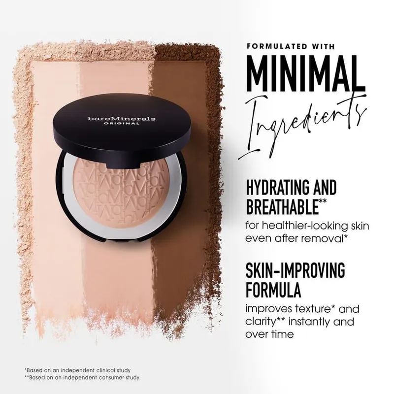 Bild 7 för bareMinerals Original Pressed Powder Foundation Golden Tan 20