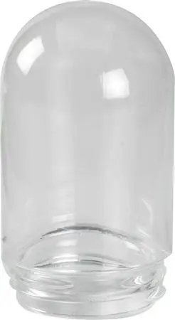 Produktfoto för Barnglas klarglas, Ø97 mm, med 84,5 mm gänga.