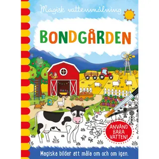 Produktfoto för Barthelson Förlag Magisk Vattenmålning Bondgården