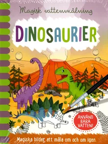Alternativ bild 0 för Barthelson Förlag Magisk Vattenmålning Dinosaurier