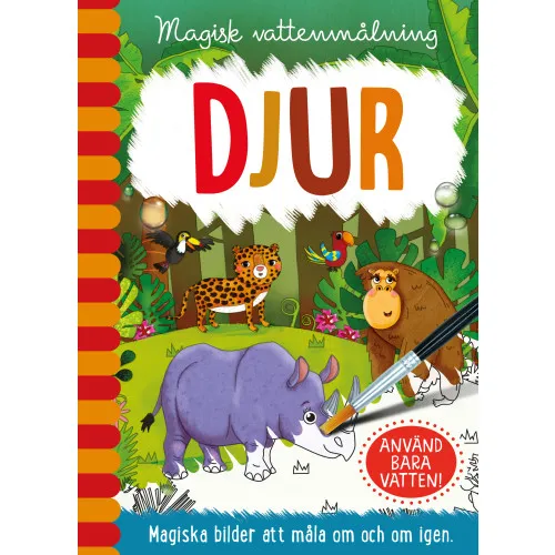Alternativ bild 0 för Barthelson Förlag Magisk Vattenmålning Djur
