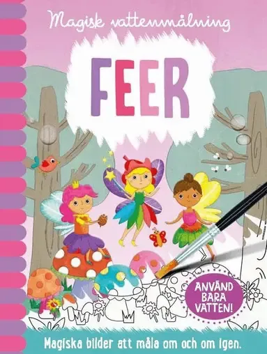 Alternativ bild 0 för Barthelson Förlag Magisk Vattenmålning Feér