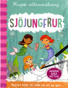 Produktfoto för Barthelson Förlag Magisk Vattenmålning Sjöjungfrur