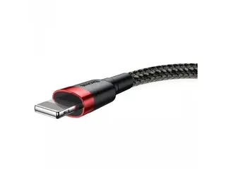 Produktfoto för Baseus CALKLF-A19, 0,5 m, USB A, Lightning, Hanstik, Svart