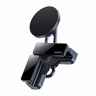 Produktfoto för Baseus MaxView Magnetic Car Screen Holder Gray