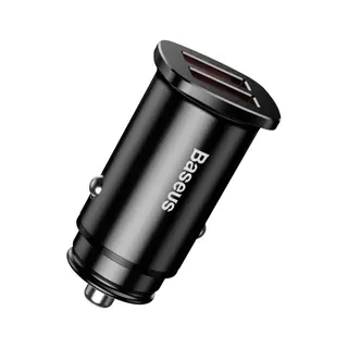 Produktfoto för Baseus Square Car Charger 2xUSB QC3.0 5A 30W (Black)