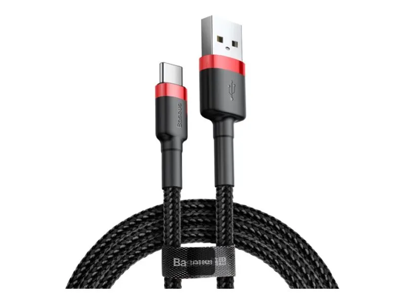 Alternativ bild 0 för Baseus USB-A <-> USB-C - 2m - Svart