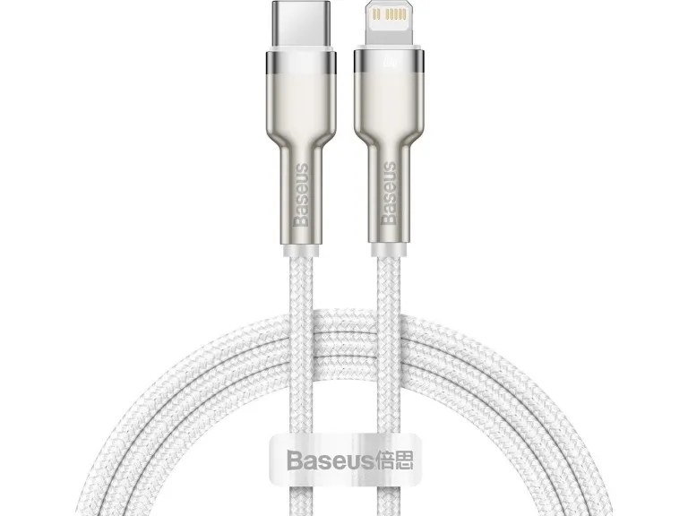 Alternativ bild 0 för Baseus USB-C cable for Lightning Cafule PD 20W 2m (white)