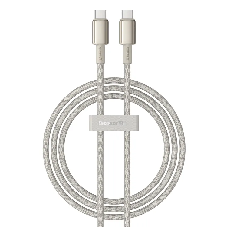 Alternativ bild 0 för Baseus USB-C to USB-C Tungsten Gold cable 100W 2m (gold)