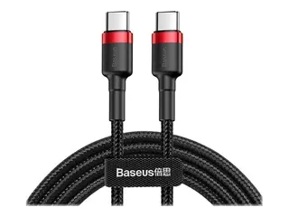 Produktfoto för Baseus USB-C <-> USB-C - 1m - Svart