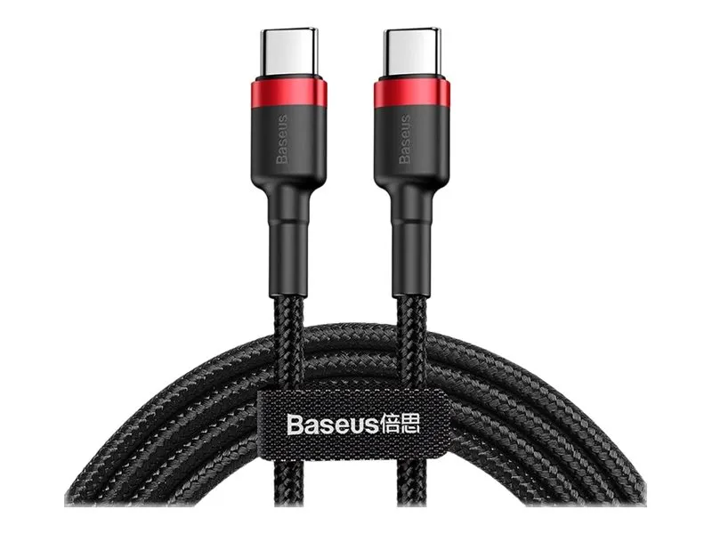 Alternativ bild 0 för Baseus USB-C <-> USB-C - 1m - Svart