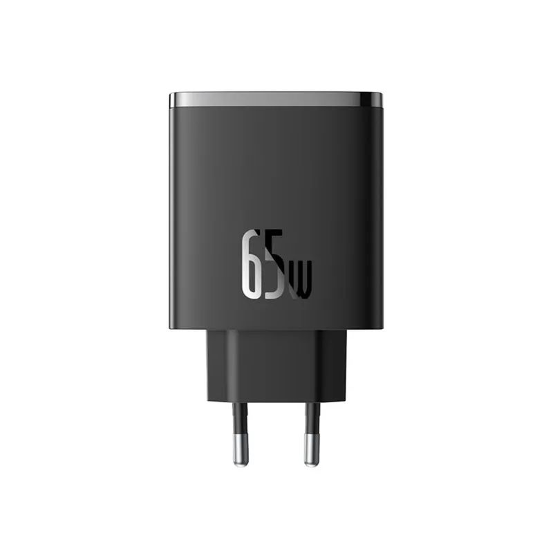 Alternativ bild 0 för Baseus Wall charger OS-Cube Pro 2xUSB-C + USB 65W (black)