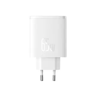 Produktfoto för Baseus Wall charger OS-Cube Pro 2xUSB-C + USB 65W (white)