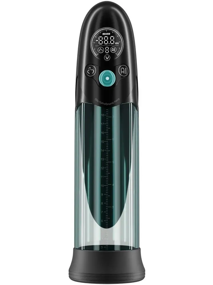 Bild 1 för BathFun Pro Dual-Use Water & Air Massager Automatisk penispump