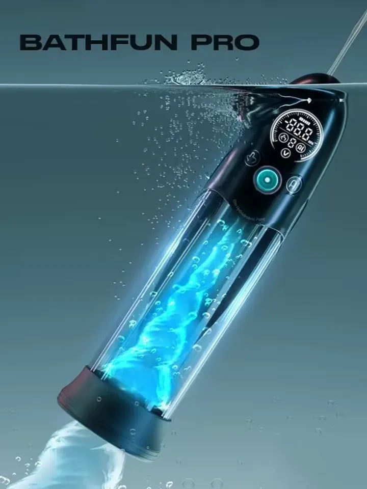 Bild 2 för BathFun Pro Smart Penis Pump Automatisk penispump