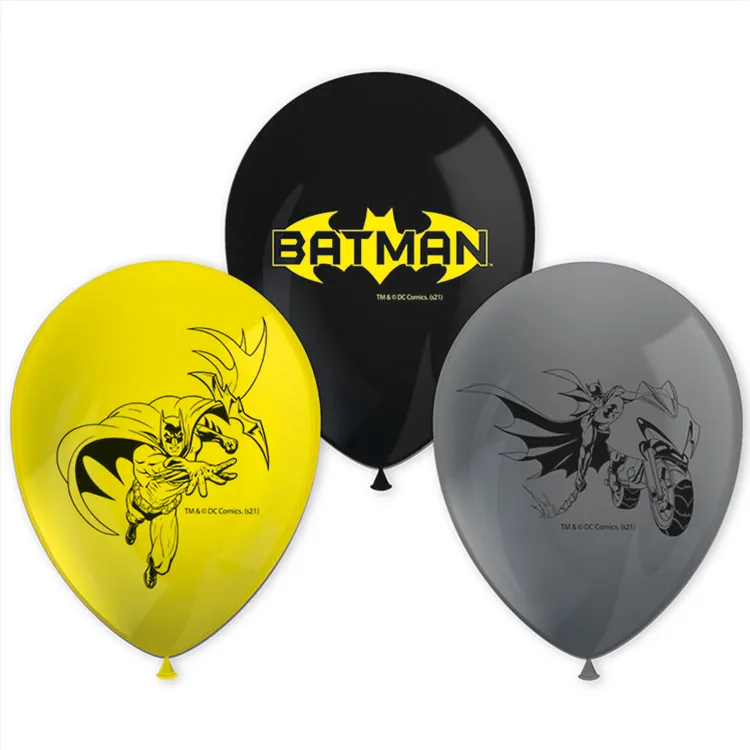 Alternativ bild 0 för Batman balloner, 8 stk.