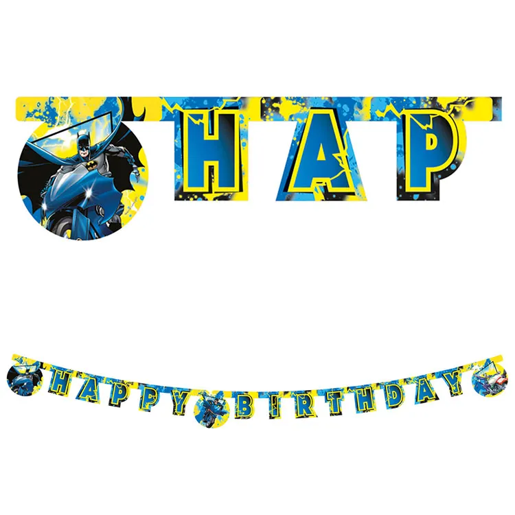 Alternativ bild 0 för Batman fødselsdags banner