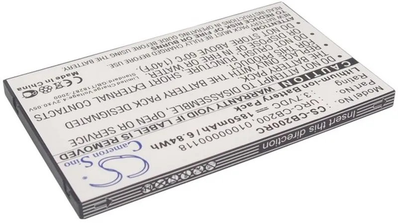 Alternativ bild 0 för Batteri 01000000118, URC-CB200 till Sonos, 3.7V, 1850mAh