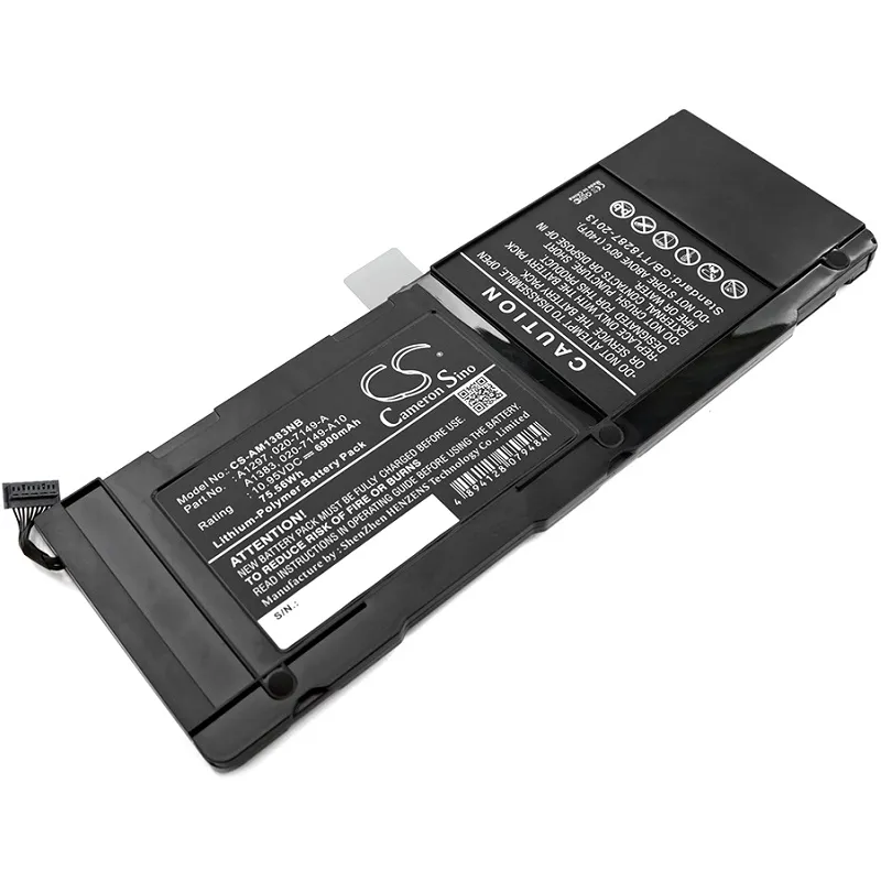 Alternativ bild 0 för Batteri 020-7149-A mfl till Apple, 10.95V, 6300mAh