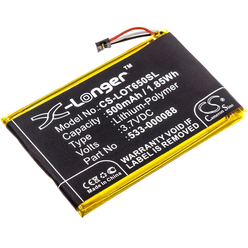 Alternativ bild 0 för Batteri 1506 mfl till Logitech, 3.7V, 500mAh