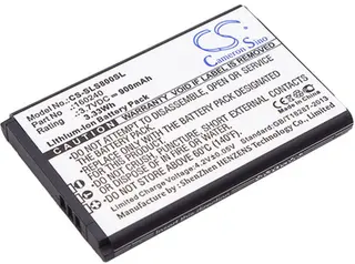 Produktfoto för Batteri 160240 till Steelseries, 3.7V, 900mAh