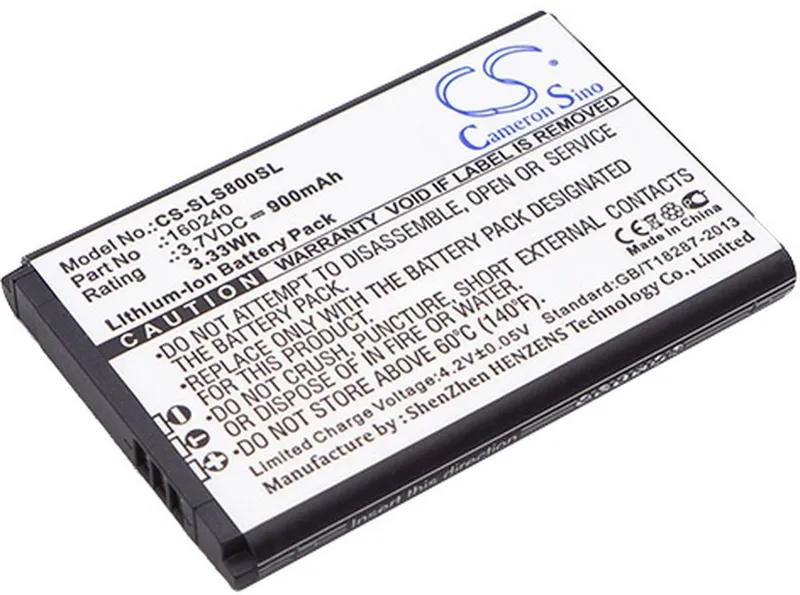 Alternativ bild 0 för Batteri 160240 till Steelseries, 3.7V, 900mAh