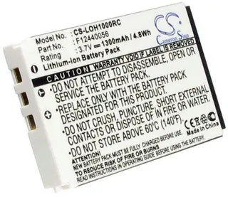 Produktfoto för Batteri 190582-0000 mfl till Logitech, 3.7V, 1300mAh