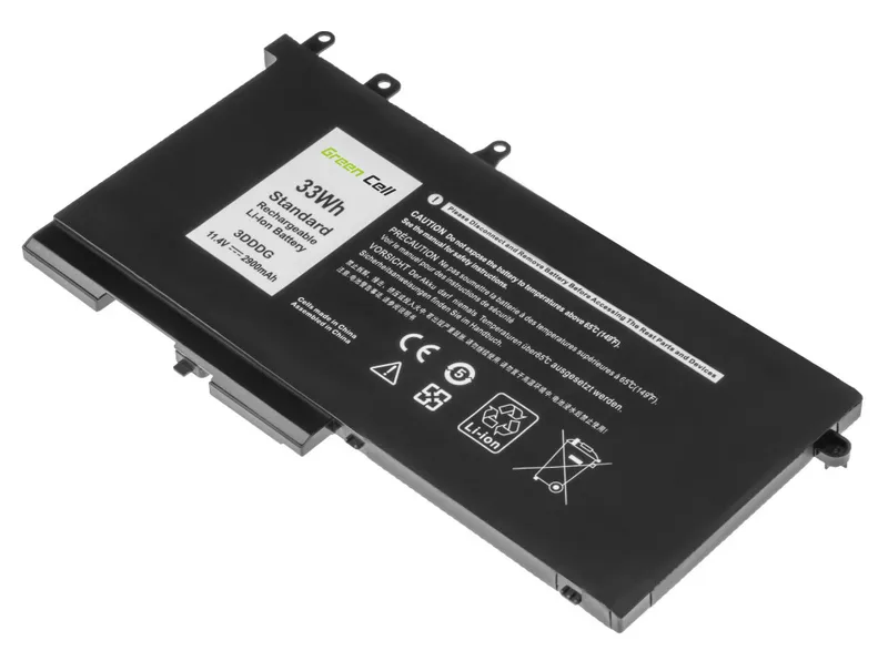 Alternativ bild 0 för Batteri 3DDDG 93FTF till Dell Latitude 5280 5290 5480 5490 etc., 11.4V 2900mAh