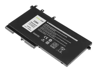Produktfoto för Batteri 3DDDG 93FTF till Dell Latitude 5280 5290 5480 5490 etc., 11.4V 2900mAh