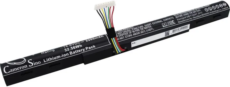Alternativ bild 0 för Batteri AL15A32 mfl till Acer, 14.8V, 2200mAh