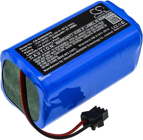 Alternativ bild 0 för Batteri Cameron Sino Batterityp 10002265 Cmicr18650f8m7-4s1p För Liectroux Eufy Kitfort Deebot Polaris Ecovacs Gutrend Proscenic Genio Robojet Phicomm / Cs-edn620vx