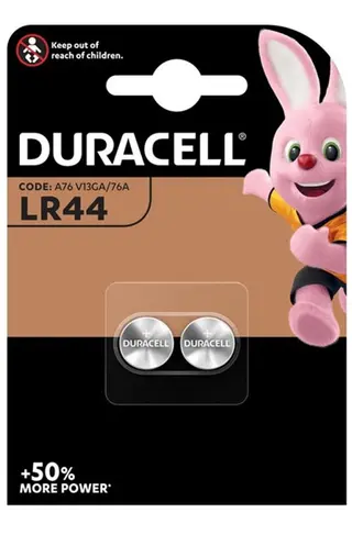 Produktfoto för BATTERI DURACELL L44 2ST ALKALISKT | Beijerbygg Byggmaterial