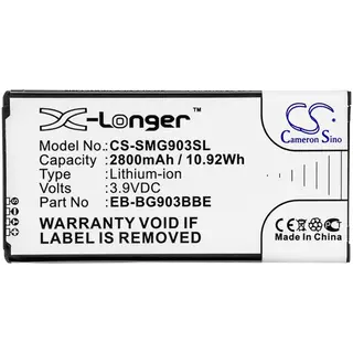 Produktfoto för Batteri för Samsung Galaxy S5 Neo, 2800mAh, 3.9V