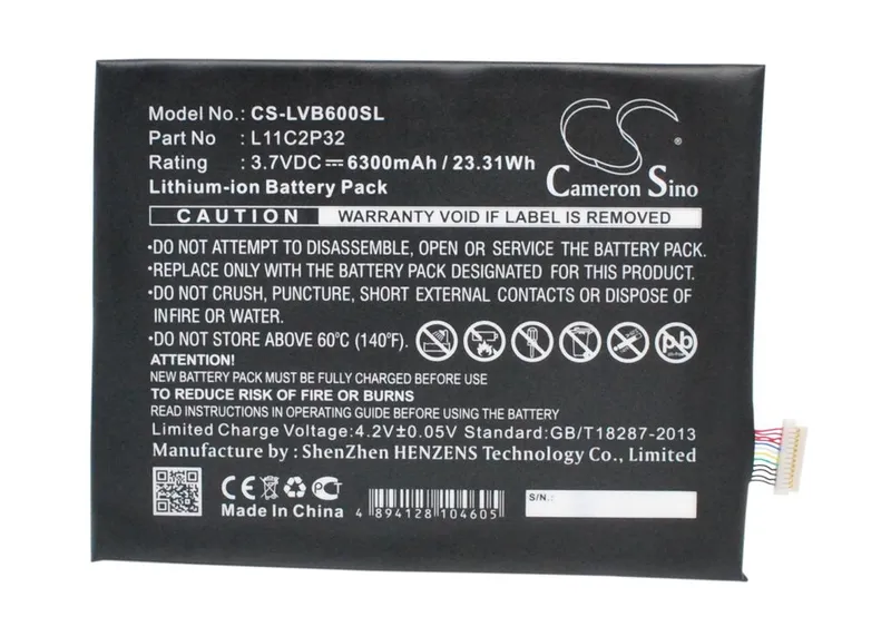 Alternativ bild 0 för Batteri L11C2P32 till Lenovo, 3.7V, 6300mAh