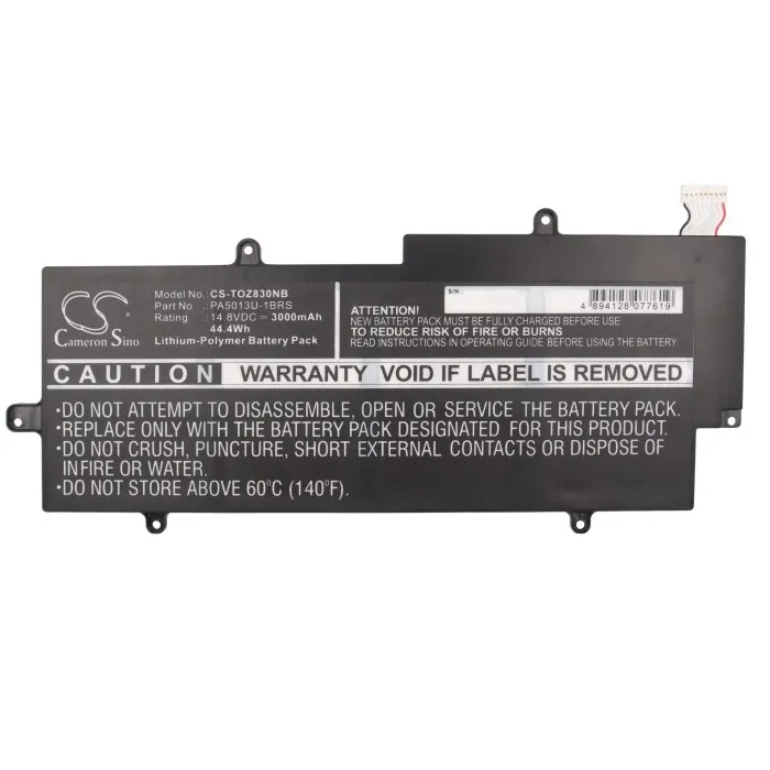 Alternativ bild 0 för Batteri PA5013U-1BRS mfl till Toshiba, 14.8V, 3000mAh