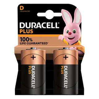 Produktfoto för BATTERI PLUS POWER D 2ST | Beijerbygg Byggmaterial