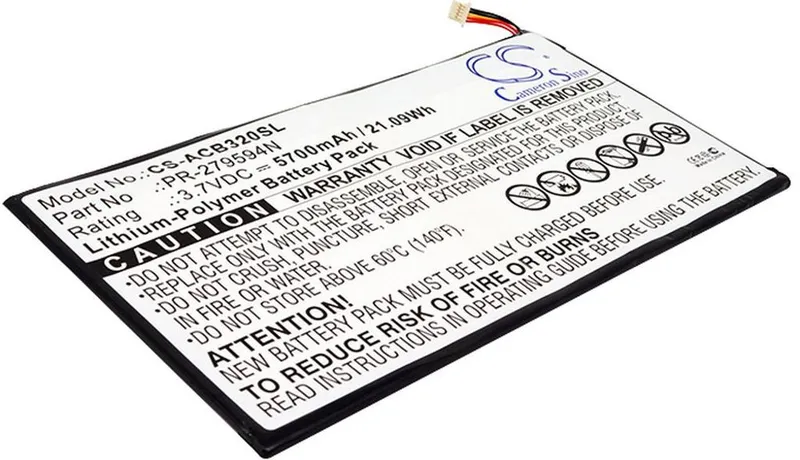 Alternativ bild 0 för Batteri till Acer A5008 mfl