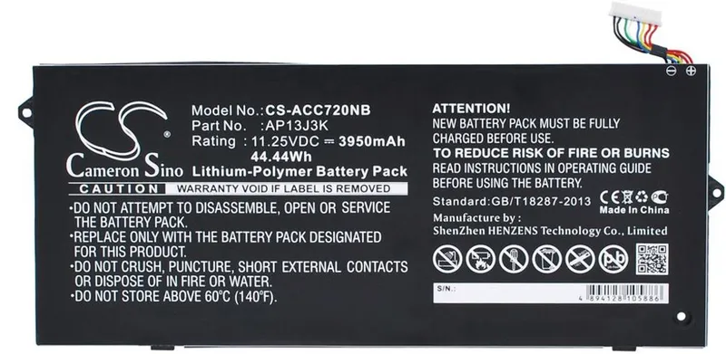 Alternativ bild 0 för Batteri till Acer Chromebook 11.6" mfl