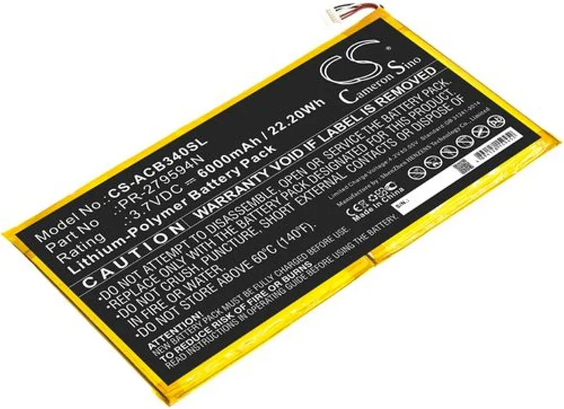 Alternativ bild 0 för Batteri till Acer Iconia One 10 B3-A40 mfl