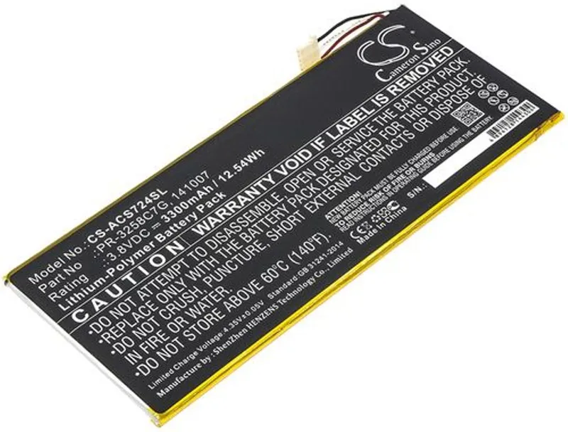 Alternativ bild 0 för Batteri till Acer Iconia Talk S mfl