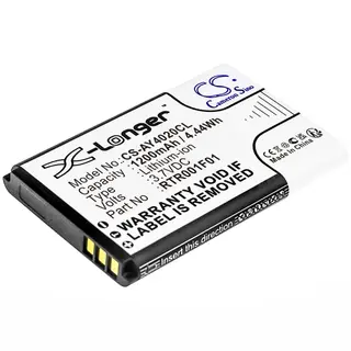 Produktfoto för Batteri till Alcatel 10000058, DECT 8262 m.fl. 1200mAh, 3.7V