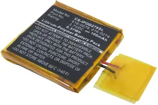 Produktfoto för Batteri till Apple iPOD Shuffle G2 1GB mfl