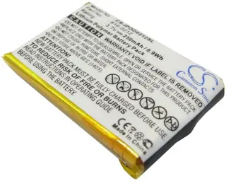 Produktfoto för Batteri till Apple iPOD Shuffle mfl