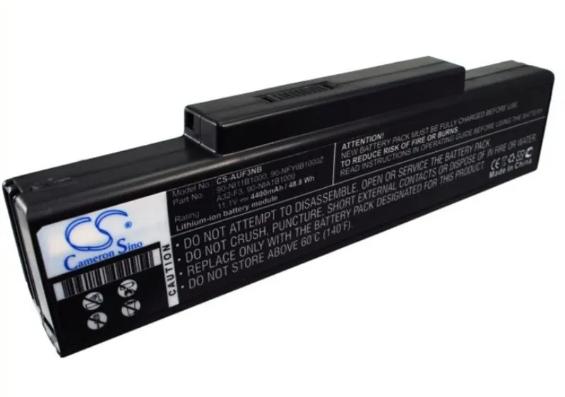 Alternativ bild 0 för Batteri till Asus A9 / F2 / F3 / S96 / Z9 / Z53 mfl