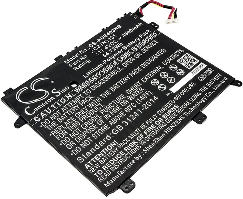 Alternativ bild 0 för Batteri till Asus Eee Book E403S mfl